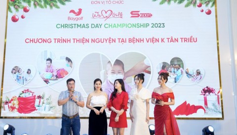 Christmas Day Championship 2023 quyên góp được 130 triệu đồng cho các bệnh nhân viện K Tân Triều