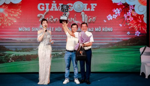 Golfer Nguyễn Đăng Khánh đạt Best gross giải Chào xuân Quý Mão CLB Golf Họ Nguyễn phía Bắc