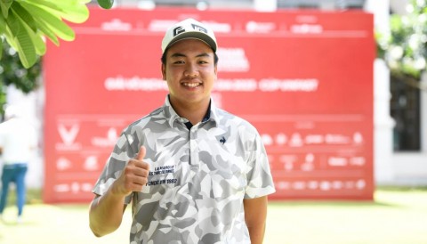 Nguyễn Đặng Minh mở màn vòng 1 VĐ Quốc Gia với vòng đấu kỷ lục 66 gậy