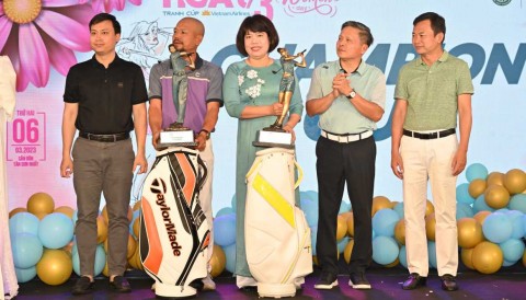 Golfer Ngô Thị An Trinh vô địch HGA 8/3 Tranh Cúp Vietnam Airlines 2023