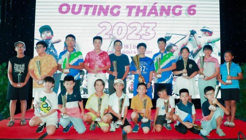 Những khoảnh khắc đáng nhớ tại Outing tháng 6 của Hanoi Junior Golfer