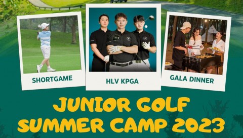 LSG Junior Golf Summer Camp 2023: Cơ hội lên sân thực tế cùng dàn HLV Cao cấp Hàn Quốc