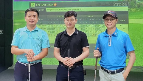 Nửa chặng Golfzon Vietnam Championship 2023: Lò Anh Văn là golfer có thành tích vòng tốt nhất