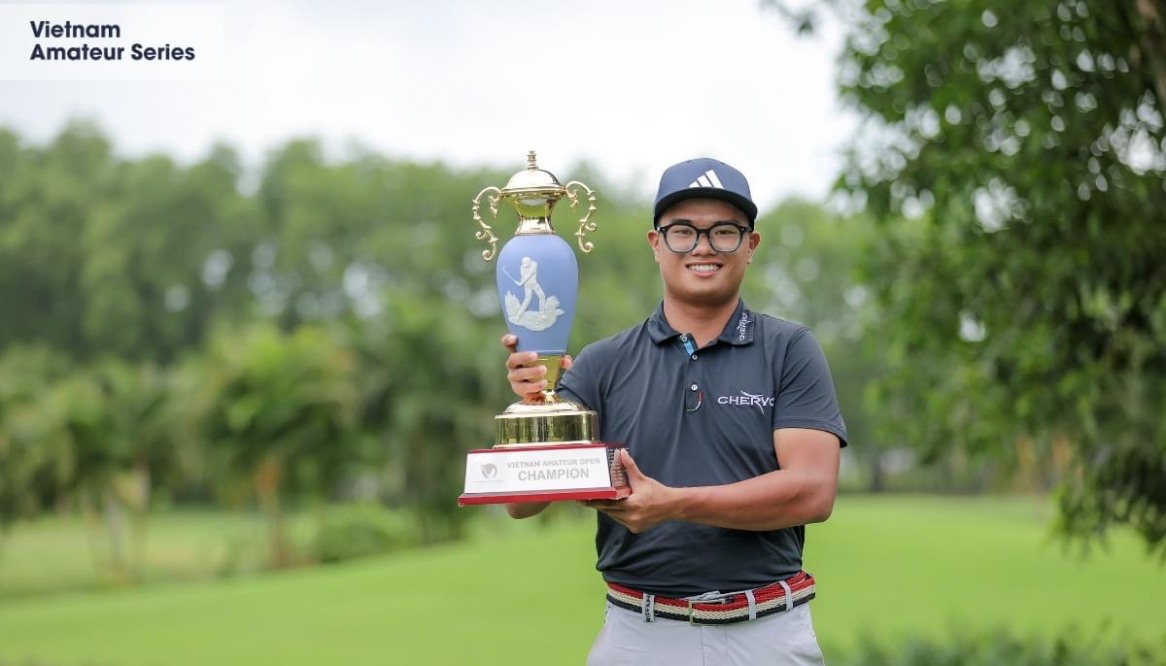 Nguyễn Nhất Long lần đầu lên ngôi Giải VĐ Golf Nghiệp dư Quốc Gia