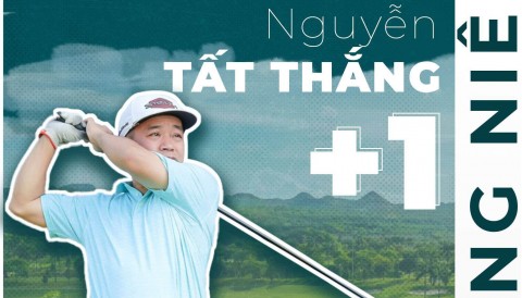 Vòng 1 VĐ Trung Niên Quốc Gia: Golfer Nguyễn Tất Thắng dẫn đầu với ngày đấu 73 gậy