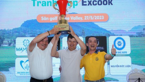 Golfer Nguyễn Văn Cường vô địch Giải golf Chào Hè CLB Golf Họ Nguyễn phía Bắc
