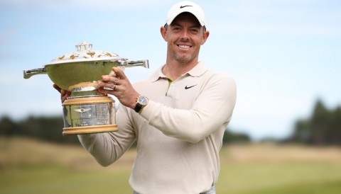 Rory McIlroy đi vào lịch sử với chức vô địch Scottish Open