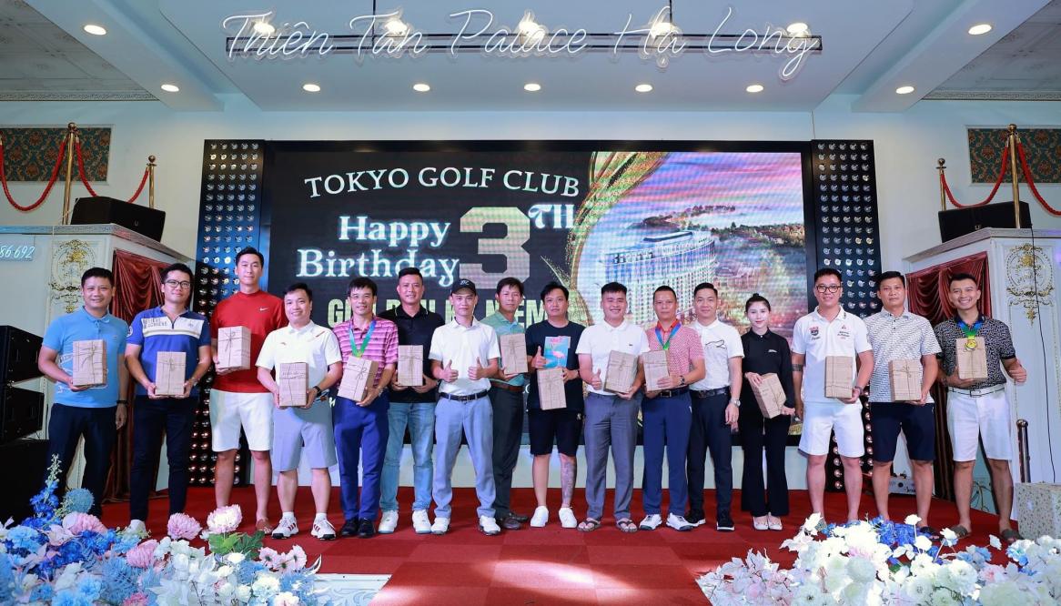 Sinh nhật 3 tuổi Tokyo Golf 3D Club: 'Cảm ơn vì sự tin tưởng, đồng hành của các thành viên'