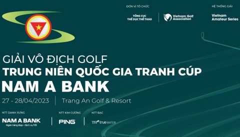 Tràng An Golf & Resort đăng cai Giải Vô địch Trung niên Quốc gia 2023