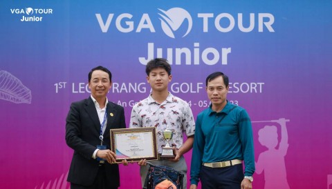 VGA Junior Tour chặng 1: Đoàn Uy lên ngôi vô địch