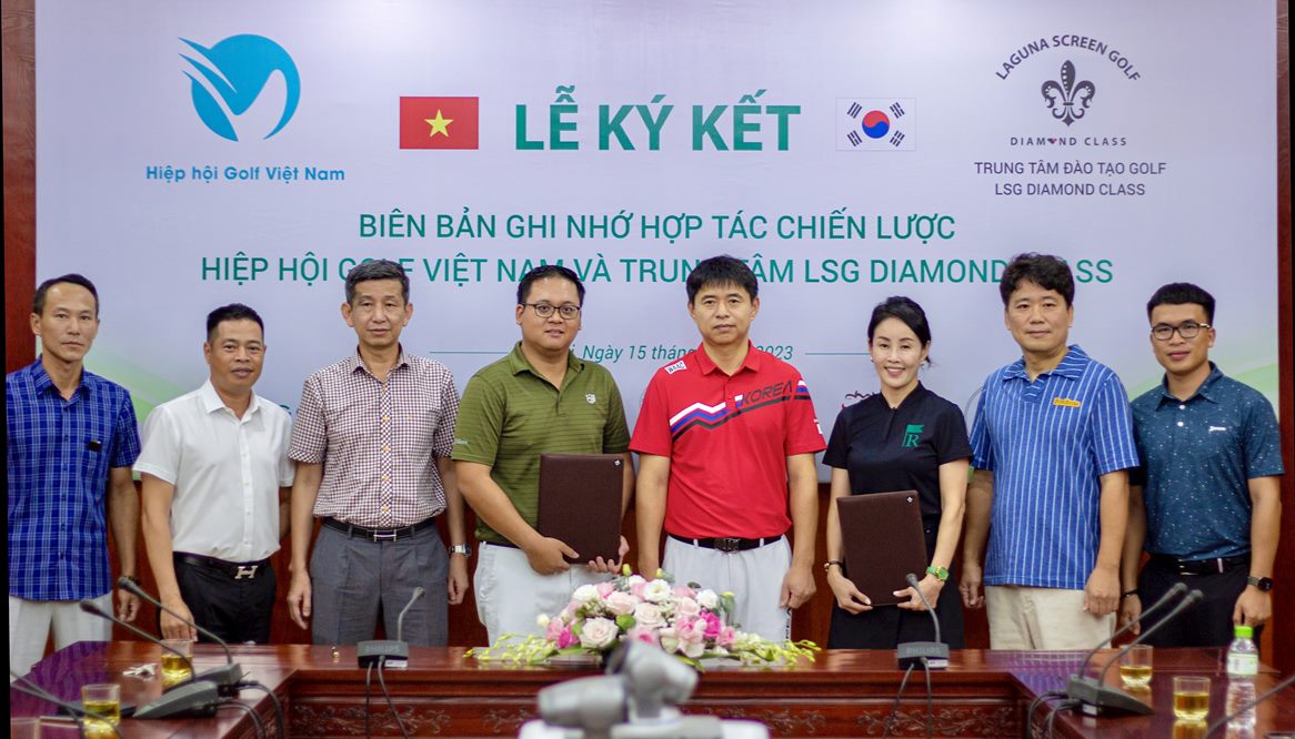 VGA hợp tác với LSG Diamond Class, HLV Kevin Lee làm cố vấn đặc biệt tuyển golf Việt Nam