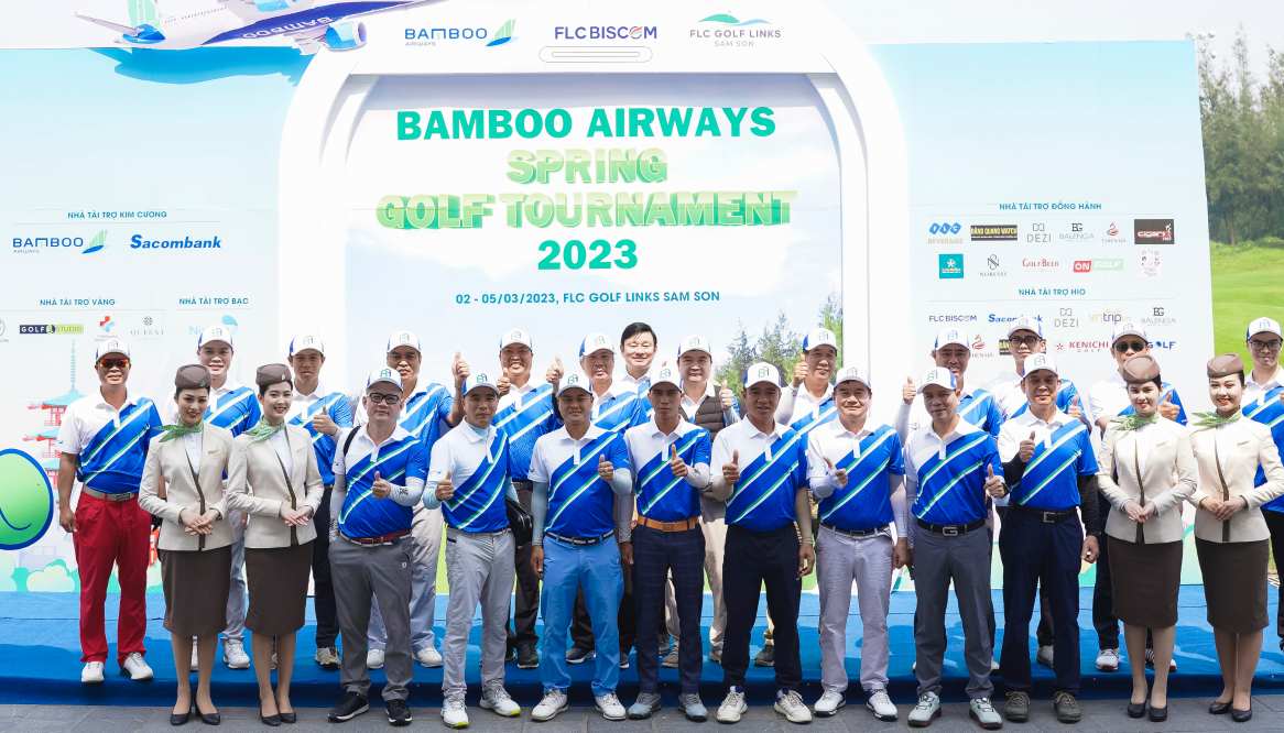 Gần 1000 golfer đăng ký tranh tài giải Bamboo Airways Spring Golf Tournament 2023