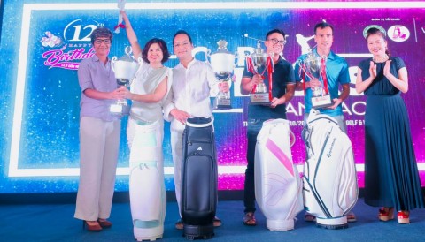 Vũ Minh Hiển và Lê Văn Tiến lên ngôi vô địch Giải HGA Cặp Golfers Hoàn Hảo 2023