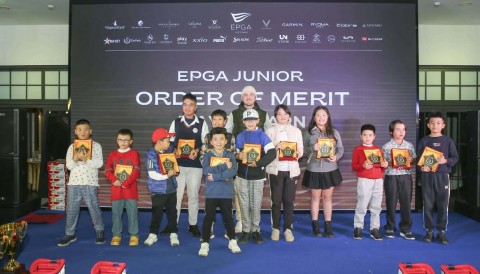 EPGA Junior Order of Merit 2023: Vinh danh 15 gôn thủ trẻ