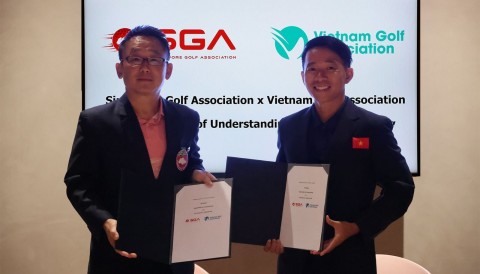 3 nội dung nổi bật trong ký kết hợp tác giữa Hiệp hội golf Việt Nam và Singapore