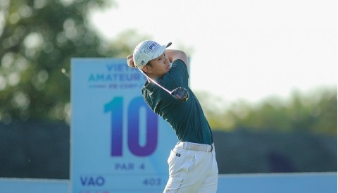 Nguyễn Anh Minh dẫn đầu âm 11 sau hai ngày đấu Vietnam Amateur Open