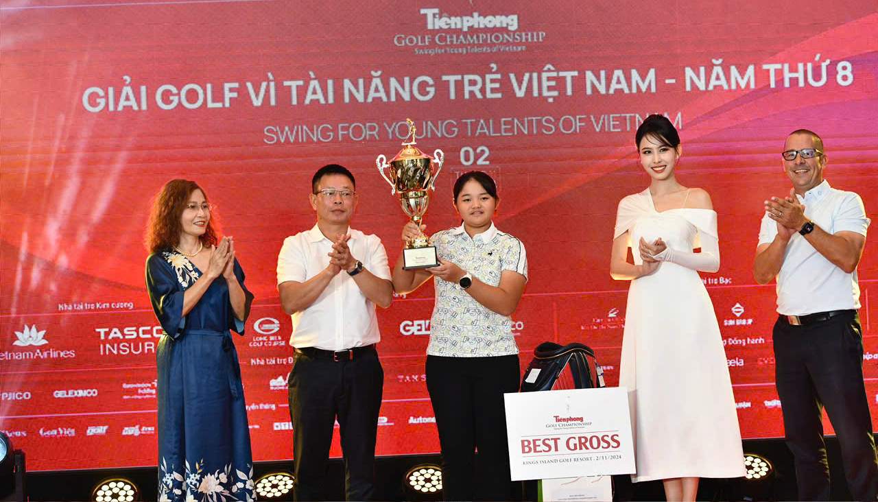 Nguyễn Bảo Châu - Golfer nữ 12 tuổi vô địch Tiền Phong Golf Championship