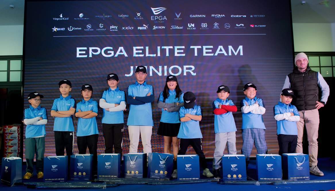 Els Performance Golf Academy - EPGA tiên phong thành lập đội tuyển trẻ