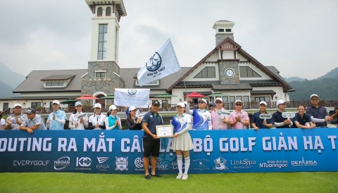 CLB Giản Hạ Thủy ra mắt cộng đồng golf Việt và trở thành hội viên HNGA