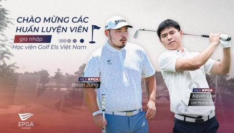 HLV Kevin Lee và Brian Jung gia nhập học viện Els Performance Golf Academy - EPGA