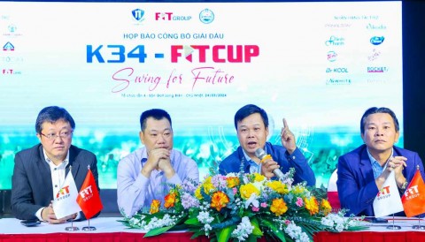 K34 F.I.T Cup 2024 - Swing for Future: 'Full' cứng người đăng ký cho mùa giải lần thứ 4