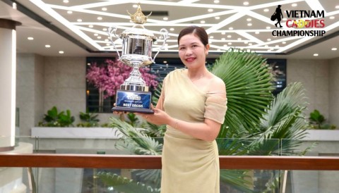 Nguyễn Thị Nga trở thành golfer nữ đầu tiên vô địch Vietnam Caddies Championship