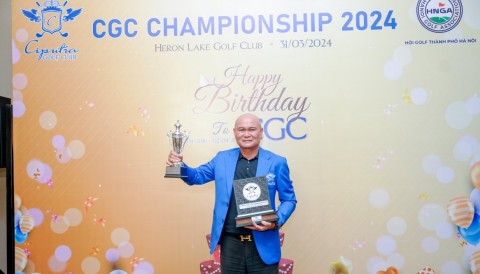 CGC Championship: Golfer Đường Ngọc Dương bảo vệ chức vô địch và hành động đẹp tại giải