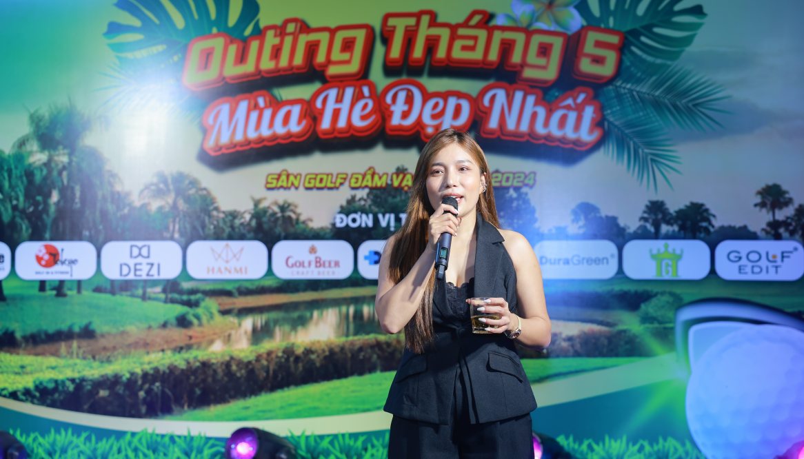 Ca sĩ Phương Phương Thảo hát 'cực phiêu' ở outing Mul-Sea Golf Club mùa hè đẹp nhất