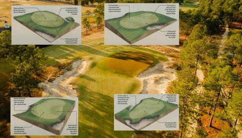 US Open 2024: 4 green khó nhất của Pinehurst No2 