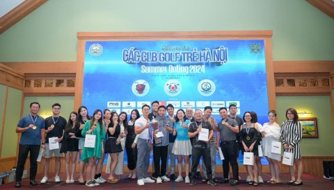 Tuyển RMIT vô địch tại giải giao hữu CLB golf trẻ Hà Nội - Summer Outing