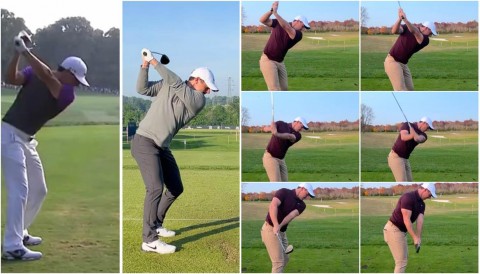 Rory McIlroy chỉnh swing