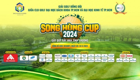 Khởi động giải golf Vô địch Đồng đội tranh Cúp Song Hùng 2024: Gây quỹ xây nhà tình thương