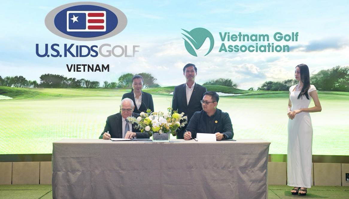 U.S.Kids Golf Việt Nam ký kết hợp tác cùng Hiệp hội Golf Việt Nam