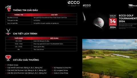 3 điểm nổi bật tại giải ECCO Golf Tournament 2024