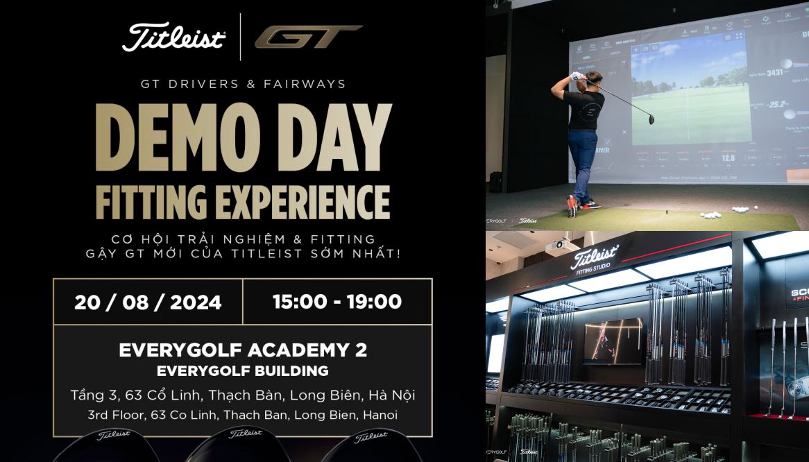 Trải nghiệm gậy Titleist GT với công nghệ Trackman 4 tại Everygolf Academy 2