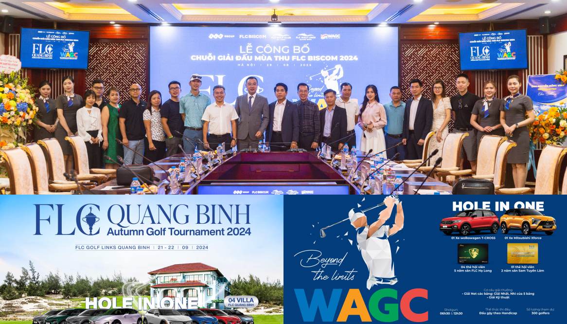 FLC Biscom: Công bố 2 giải đấu lớn với Hole in one trị giá hàng chục tỷ đồng mùa thu này