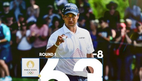 Hideki Matsuyama khởi đầu âm 8 tại Olympic Golf - Paris 2024