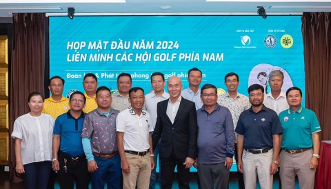 VGA cùng liên minh các Hội Golf phía Nam gặp mặt đầu năm