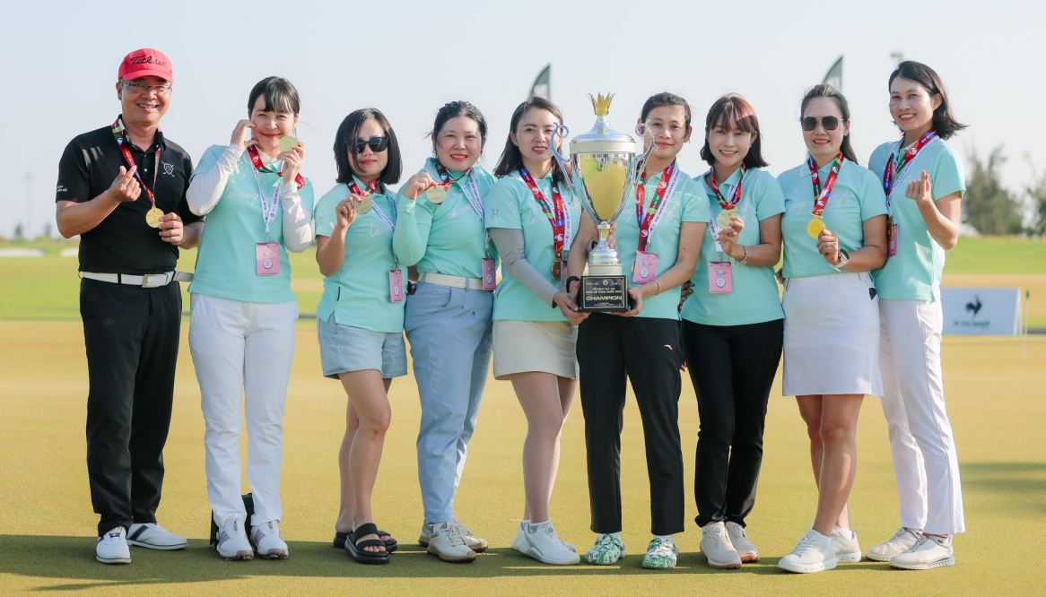 Luật sư miền Bắc vô địch giải Các CLB golf nữ toàn quốc 2024