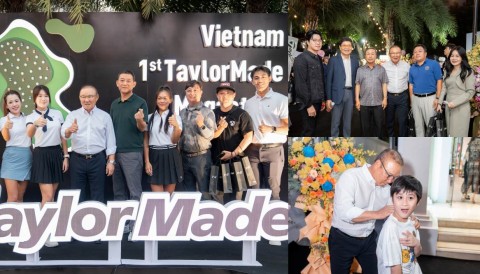 HLV Park Hang Seo xuất hiện tại khai trương TaylorMade Megastore