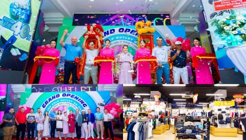 Lion Golf Outlet: Tổ hợp mua sắm 'siêu to khổng lồ' chính thức khai trương