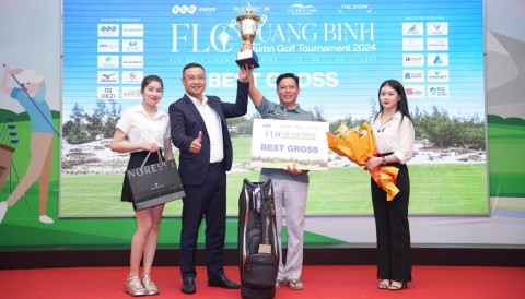 Golfer Nguyễn Sỹ Đông vô địch giải FLC Quang Binh Autumn Golf Tournament 2024