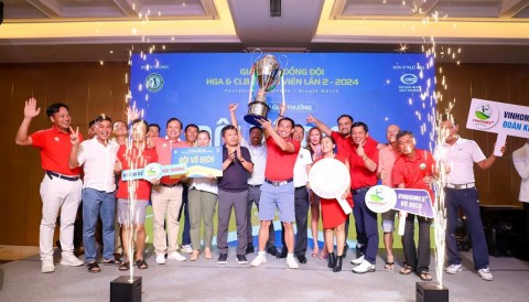 Vinhomes+ vô địch giải golf đồng đội HGA & CLB Thành viên lần thứ 2