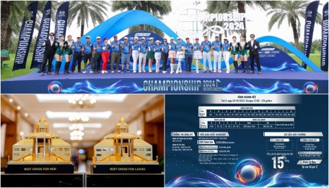 Vòng 1 Long Bien Golf Course Championship 2024: Xác định 48 tấm vé đầu tiên lọt vào VCK