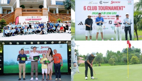 Phạm Quốc Phương vô địch giải đấu 6 gậy của Zone Golf