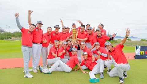 Tuyển Proam miền Bắc vô địch Vietnam Unity Golf Cup 2025