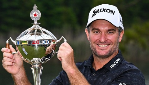 Cú đánh gỗ 'thần sầu' giúp Ryan Fox giành chiến thắng play-off RBC Canadian Open