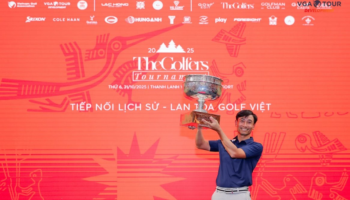 Hồ Khắc Luận vô địch The Golfers Tournament 2025