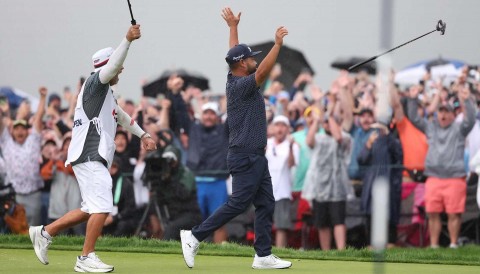 JJ Spaun vô địch US Open: Chỉ số Strokes Gained xuất sắc, sự kiên cường và cú putt 64 feet