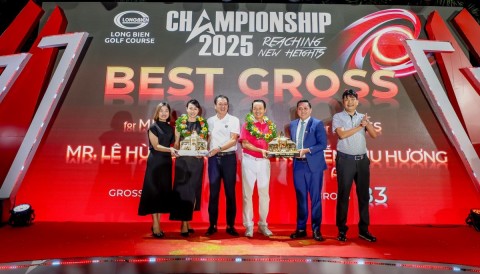 Golfer Lê Hùng Nam, Nguyễn Thu Hương lần thứ 2 vô địch Long Biên Golf Course Championship